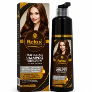Hair Colour Shampoo Medium Brown