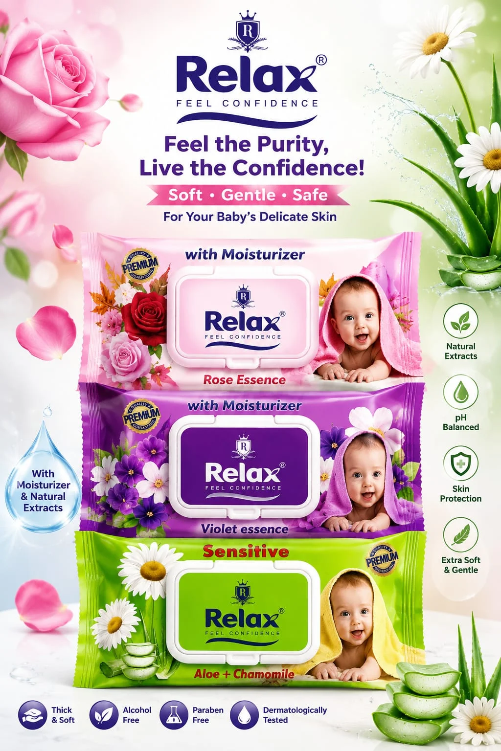 Relax Wipes