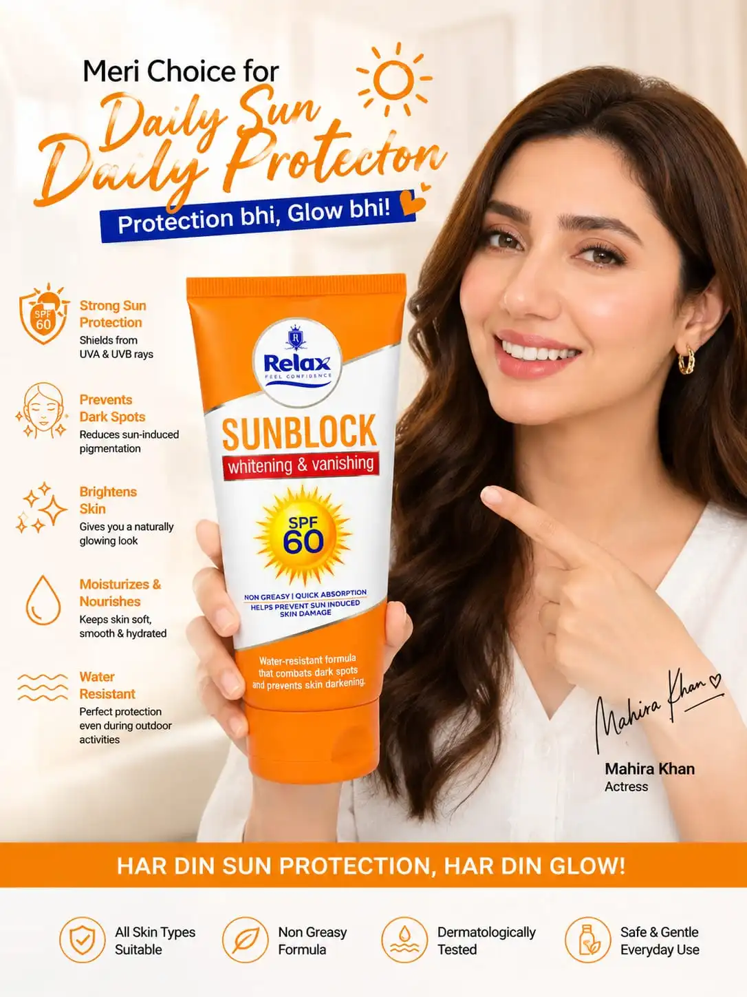 Sun Block SPF 60