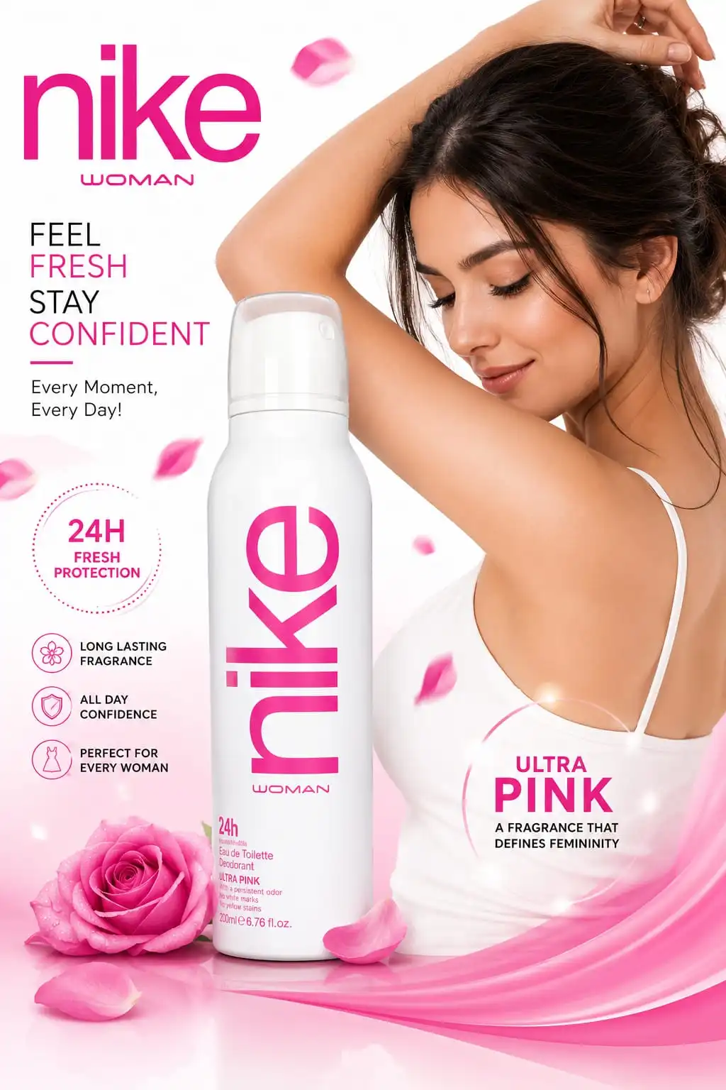 Nike Body Spray Ultra Pink