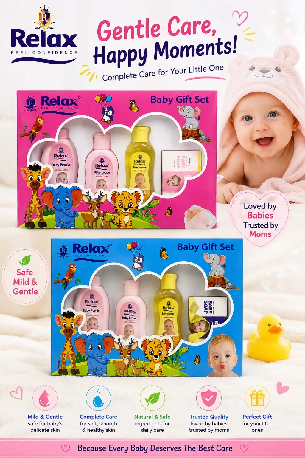 Relax Baby Gift Set