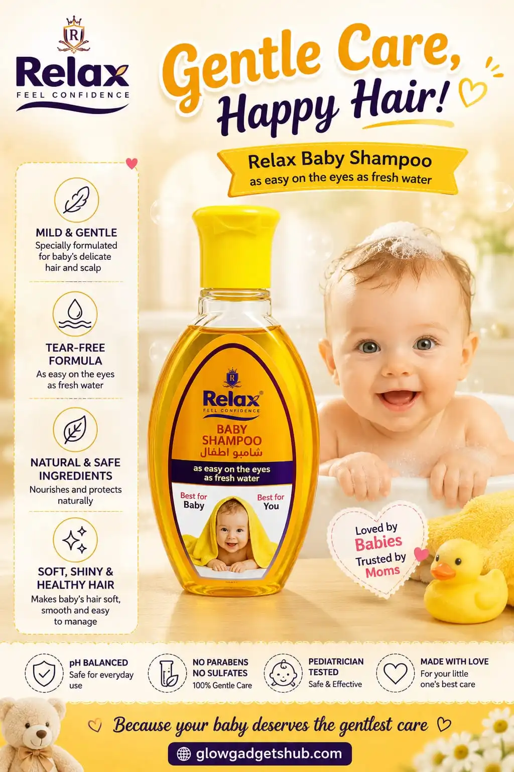 Relax Baby Shampoo 200ml