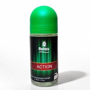 Relax Deodrant For Men 60ml Action