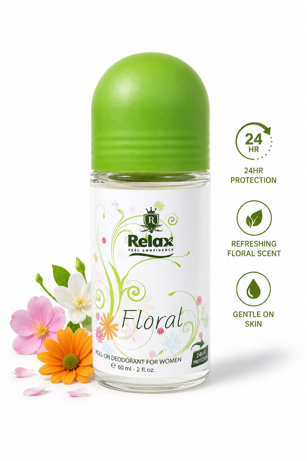 Relax Deodrant Foe Women 60ml Floral