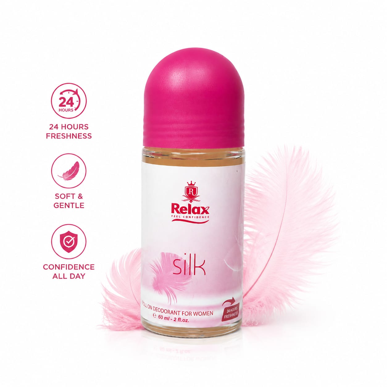 Relax Deodrant Foe Women 60ml Silk