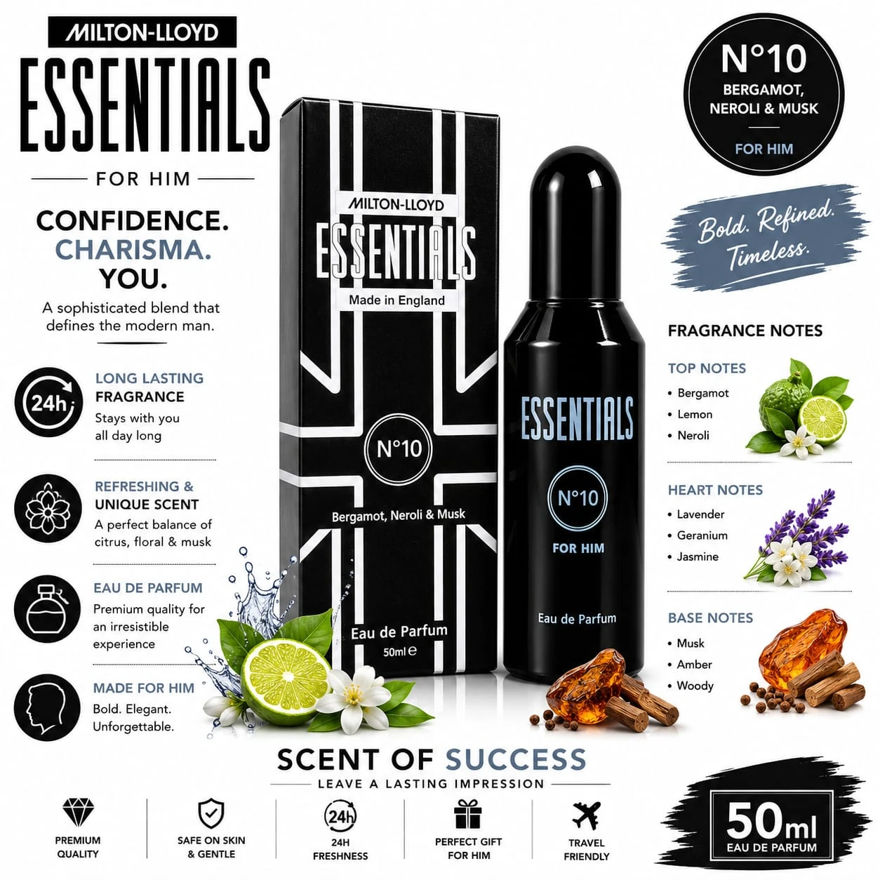 Essential Perfume No10 Perfume 50ml
