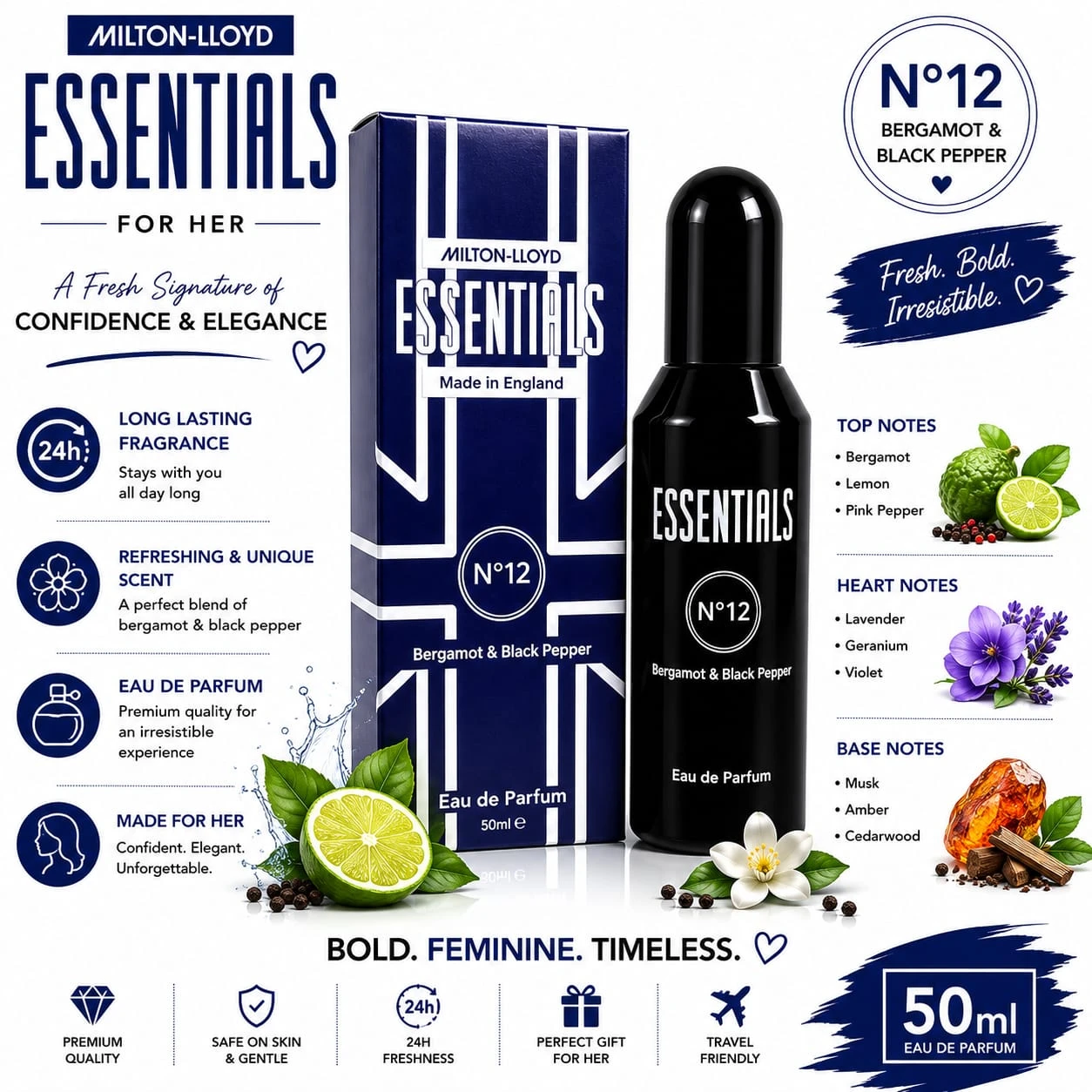 Essential Perfume No12 Perfume 50ml