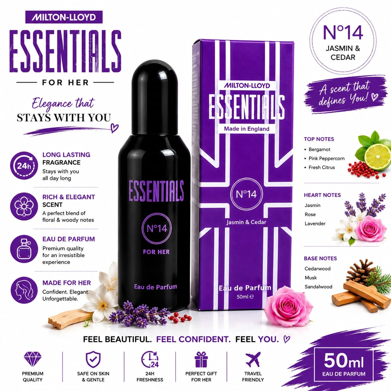 Essential Perfume No14 Perfume 50ml