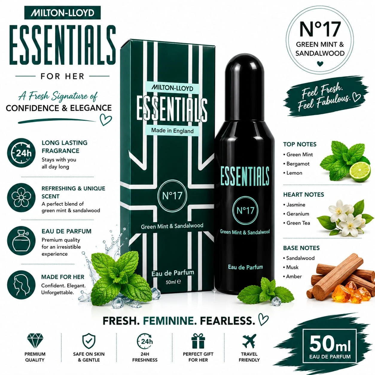 Essential Perfume No17 Perfume 50ml