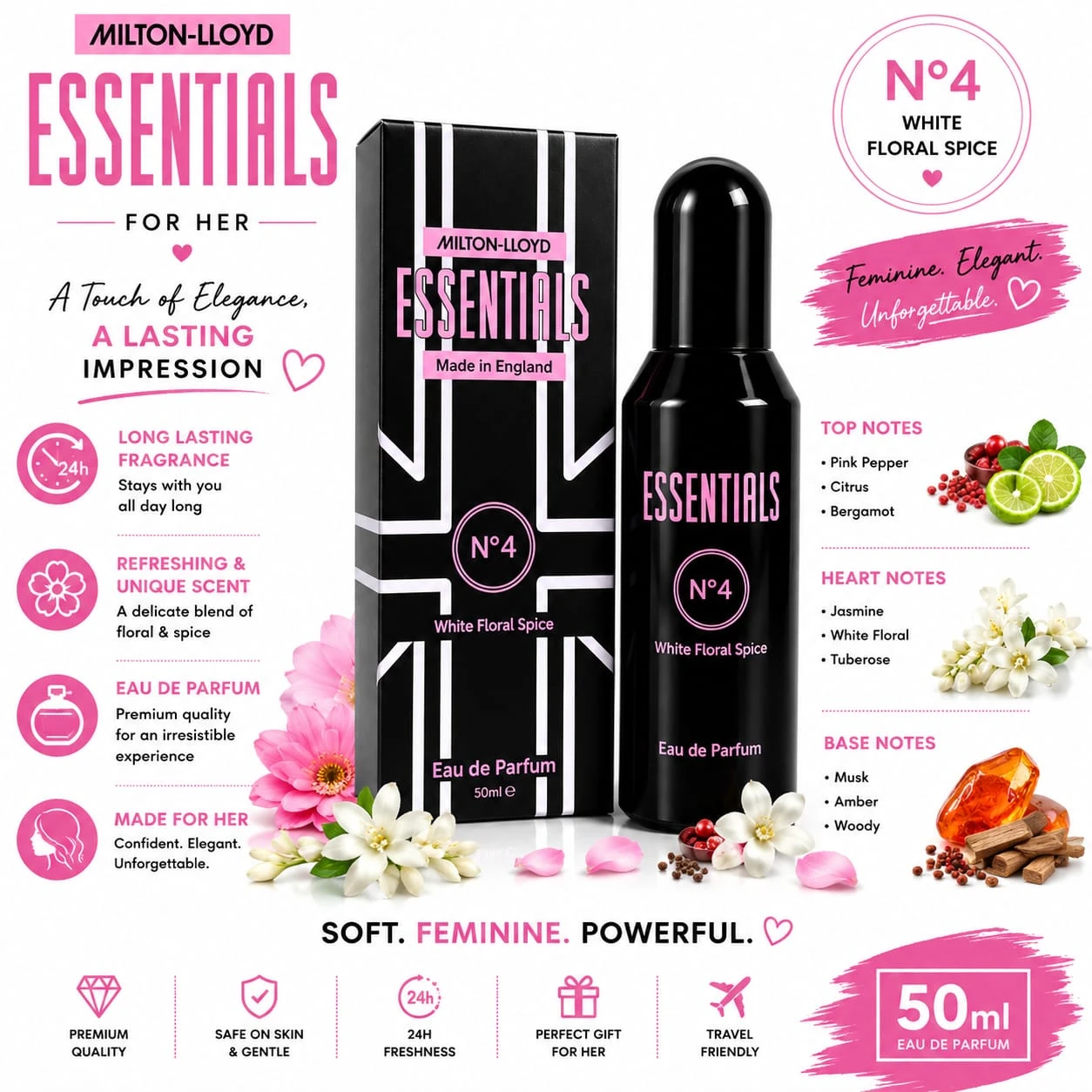 Essential Perfume No4 Perfume 50ml