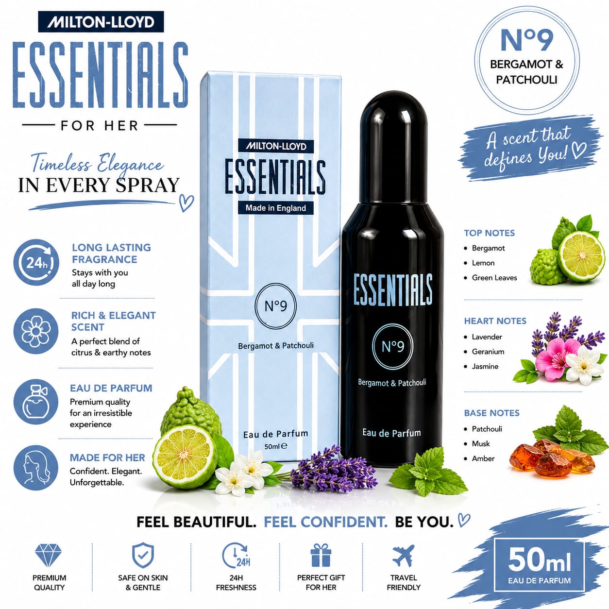 Essential Perfume No9 Perfume 50ml