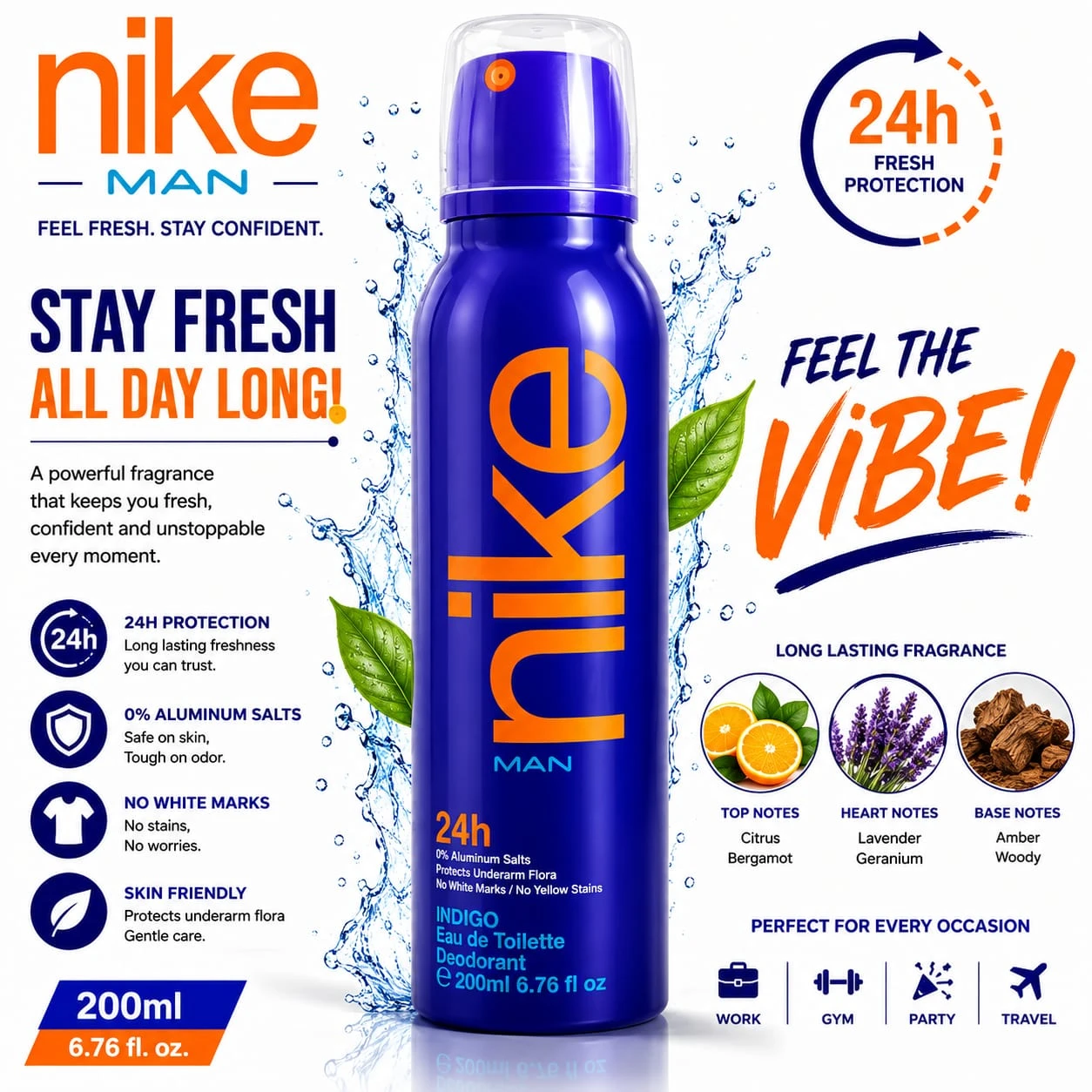 Nike Body Spray Indigo