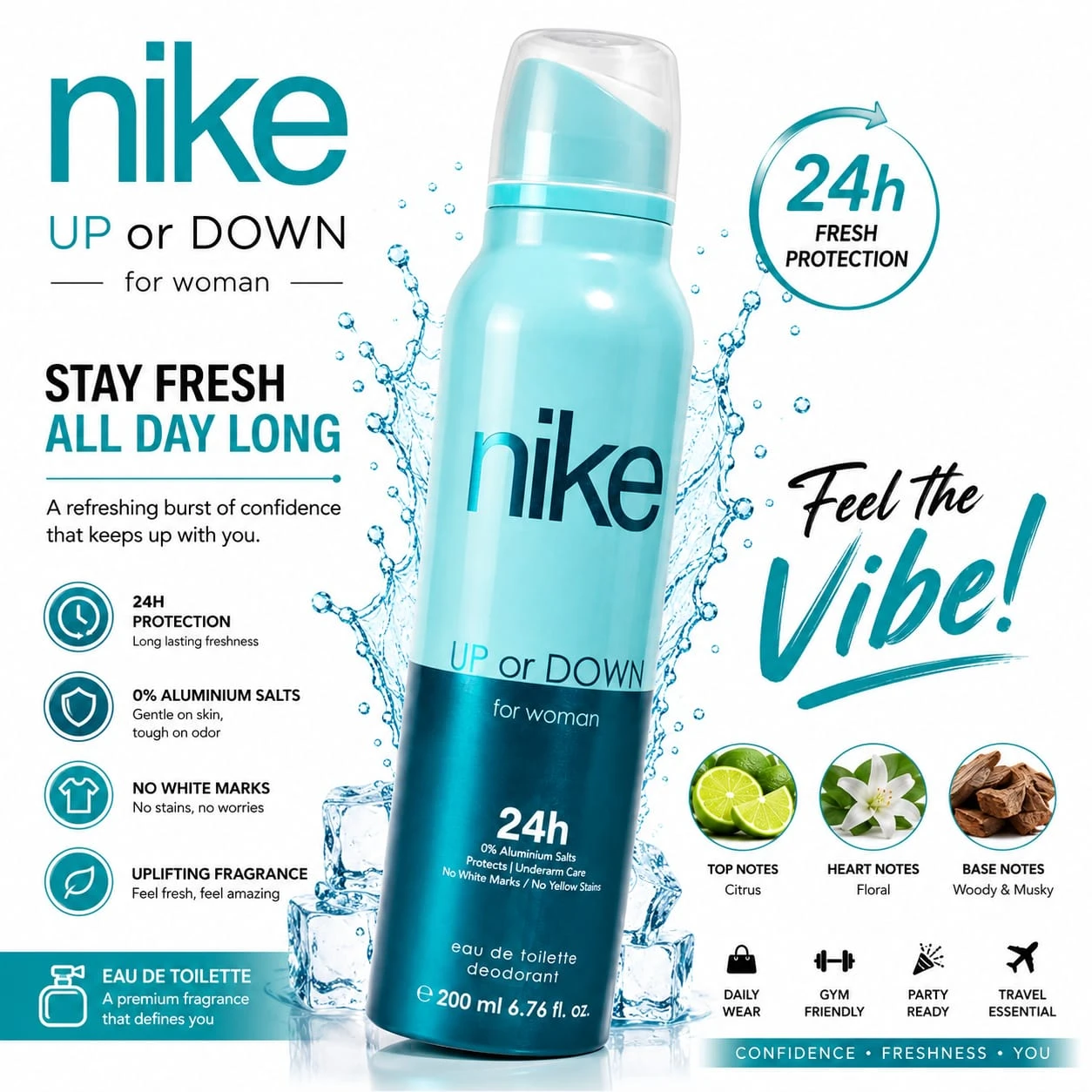Nike Body Spray Up or Down for women